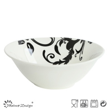 Popular White Porcelain with Decal Bowl